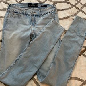 Hollister low rise skinny jeans